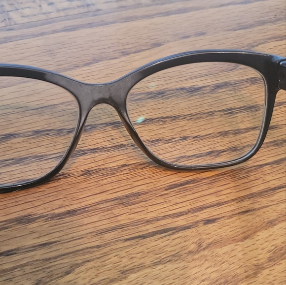 Chanel Iconic CC Signature Black Silver Pewter Optical Small Glasses Frame - Picture 14 of 17